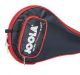 Joola Pocket ronde hoes met balvak zwart/rood