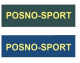 Posno-Sport losdoek met opdruk 2,00m 