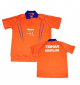 Tibhar Nederlands team heren shirt Star oranje 