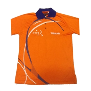 Tibhar Nederlands team heren shirt Radius oranje