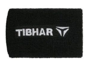 Tibhar badstof polsband zwart