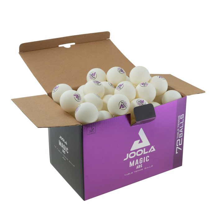 Joola Magic ABS Trainingsbal 40+ Wit Doos (72 stuks)-7565