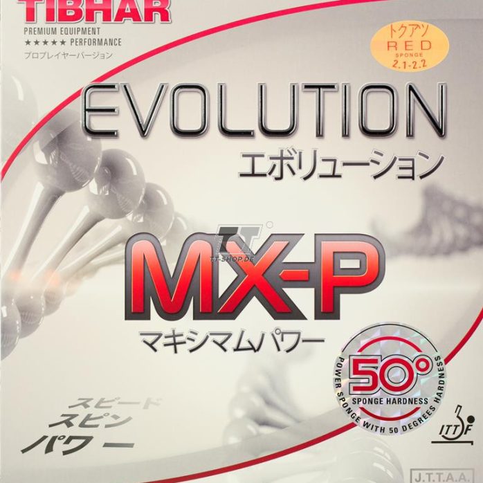 ACTIE 2 stuks Tibhar Evolution MX-P 50-0