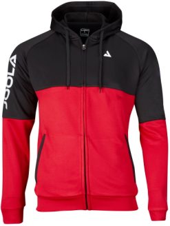Joola Performance hoodie rood-zwart