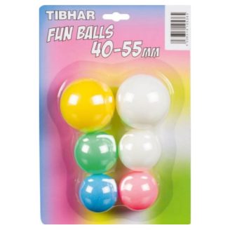 Tibhar Fun balls 40-55 (blister 6 stuks)-0