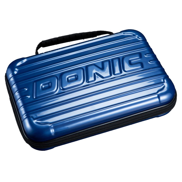 Donic Hardcase batkoffer blauw Donic Hardcase batkoffer blauw