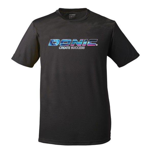 Donic Create Succes T-shirt zwart Donic Create Succes T-shirt zwart