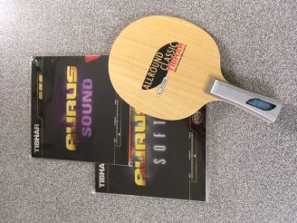 Tibhar Tafeltennisbat Allround Classic met Tibhar Aurus-0