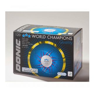 Donic bal P40+ *** wit (120)-0